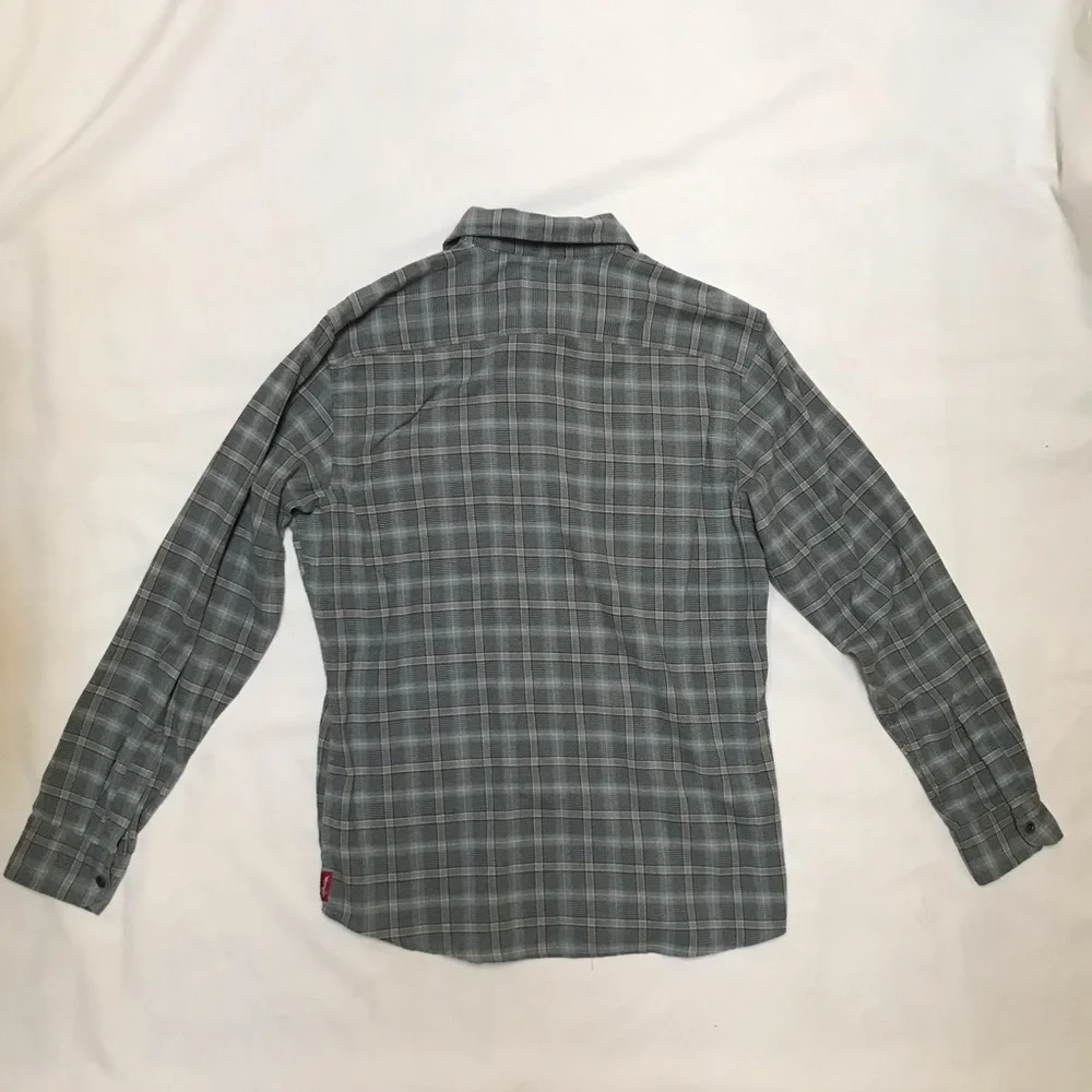 Wrangler mens gray flannel size M - Picture 9 of 9